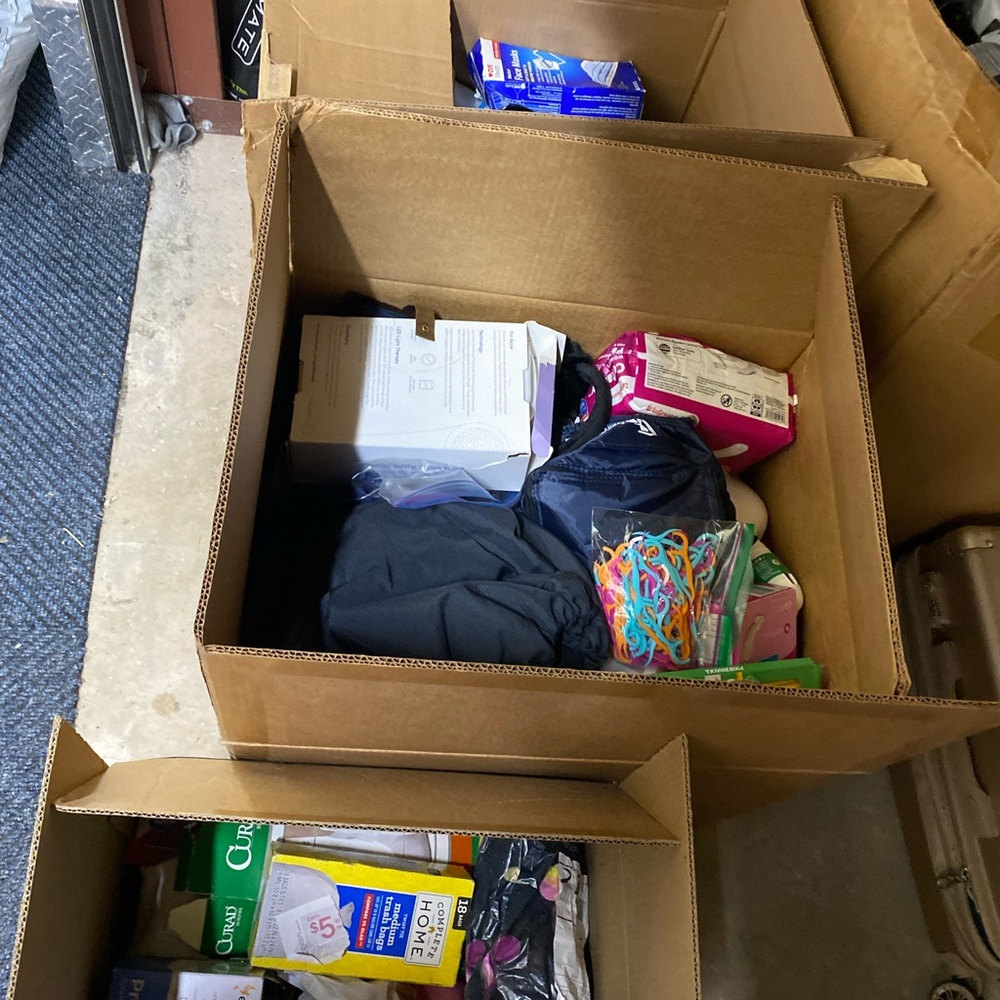ALOHAS Brown Storage Boxes